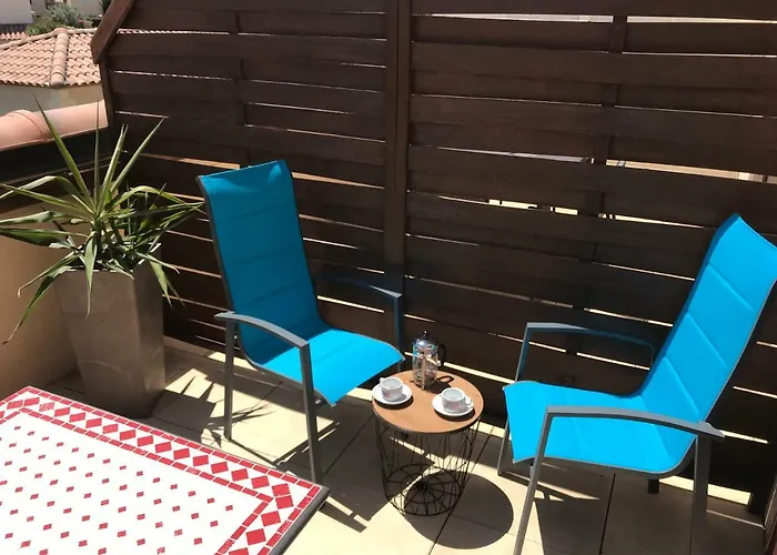 Grandes Bleues, T3 Duplex, Piscine, Apartmán *